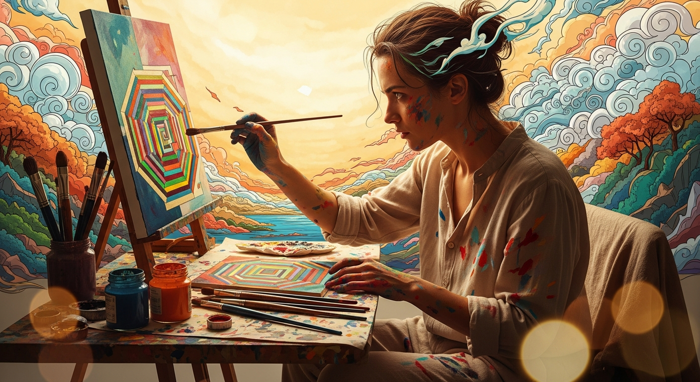 Art Shapes Matter, Religion Transforms Meaning
