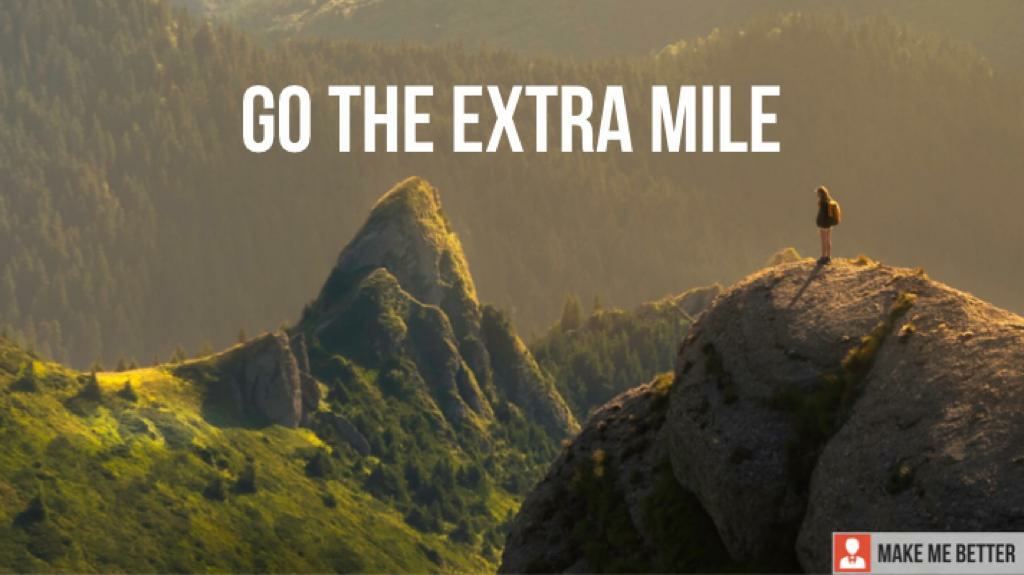 The Extra Mile