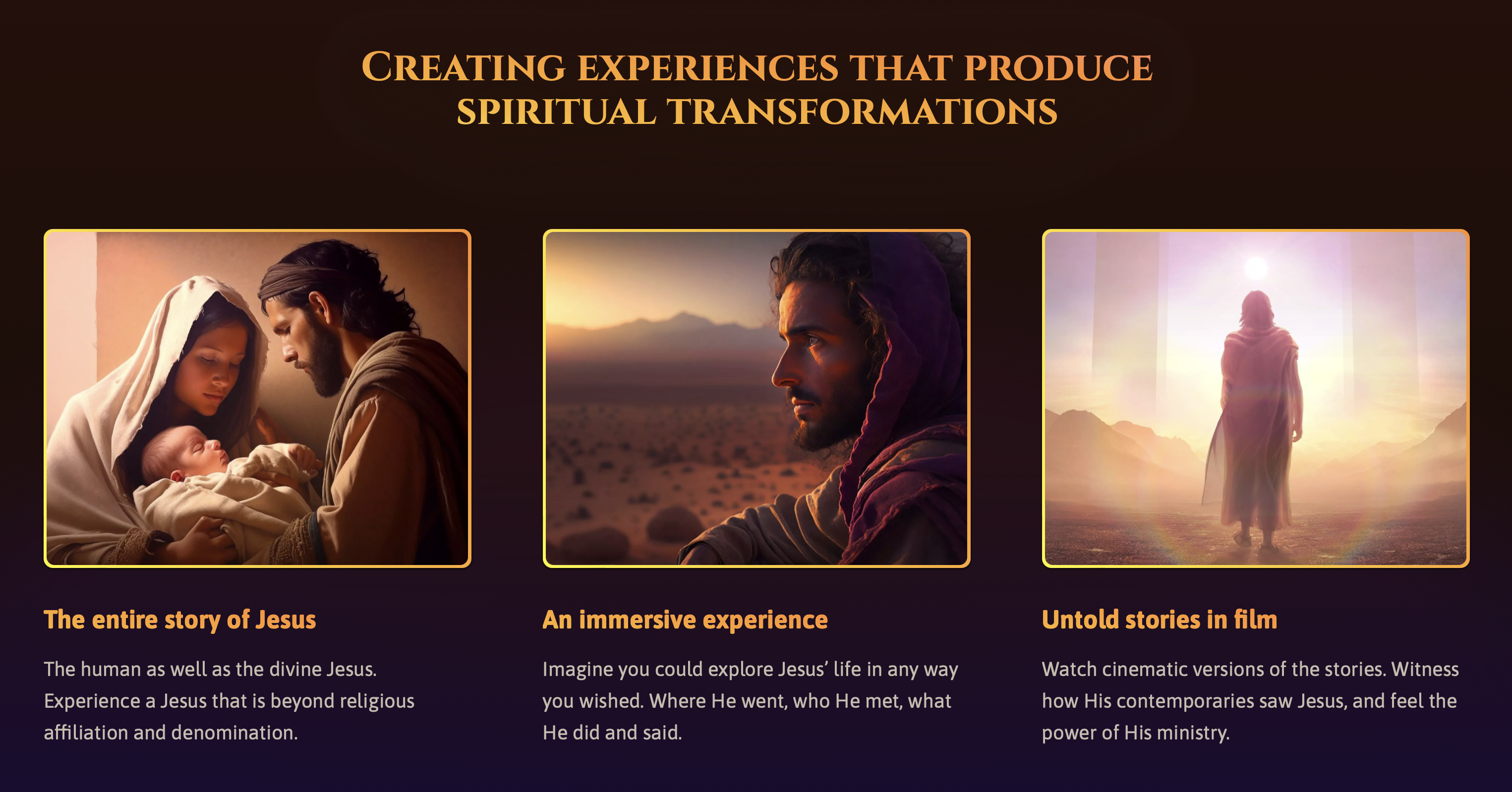 Cinematic Jesus: Status 2022 Dec