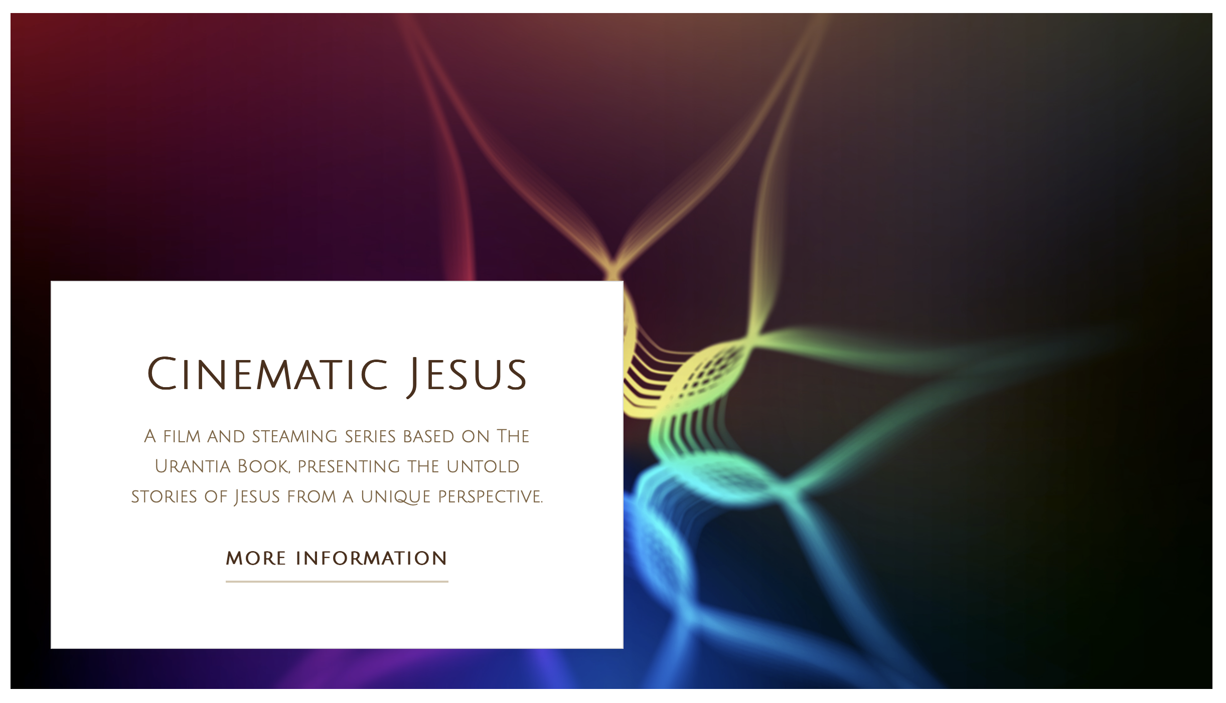 Cinematic Jesus: Status 2022 Oct